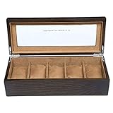 Holzaußenschicht und weiches Futtermaterial, leicht zu reinigen, schützen die Uhr besser.