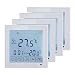 Produktbild BEOK TDS23-EP Digitales Raumthermostat mit großem Touchscreen, für Fußbodenheizung von Elektro-Zentralheizung