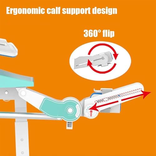 Image of Electric Knee Rehabilitation Trainer, Training Device for Knee Joint Rehabilitation with 360 Rotating Calf Support and Adjustable Backrest, -10 ~ 150 Extension Angle, Data