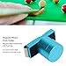 SPYMINNPOO Magnetic Billiard Chalk Holder, Lightweight Aluminium Alloy Snooker Chalk Box with Fixed Clip, Easy Storage for Billiards Lovers (Blue)