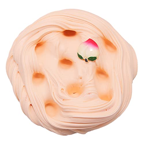Sunool 3 Pack Butter Slime, Mint Green Leaf, Yellow Pineapple, Pink Peach Butter Slime Putty Stress Relief And Scented Sludge Toy For Boys And Girls #TOP6