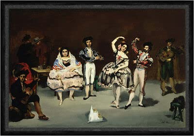 Kunstdruck Spanish Ballet Edouard Manet Ballet Spanish Dancer Faks_B 01491