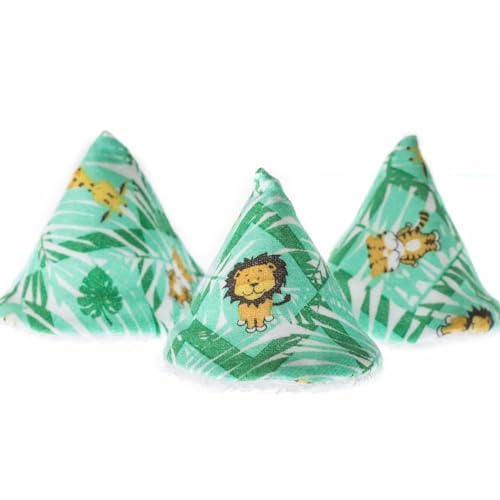 Beba Bean Pee pee Teepee Jungle Green Laundry Bag, white,green,multicolor