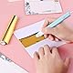Hot Foil Roon & Hot Beheizte Folienstifte-Set,Folienfeder-Starter,USB-Wärmefolien-Stift für Scrapbooking,Werkzeug-Kits,Goldschimmer,Heißfolienrolle für Kartenherstellung,Basteln,Scrapbooking