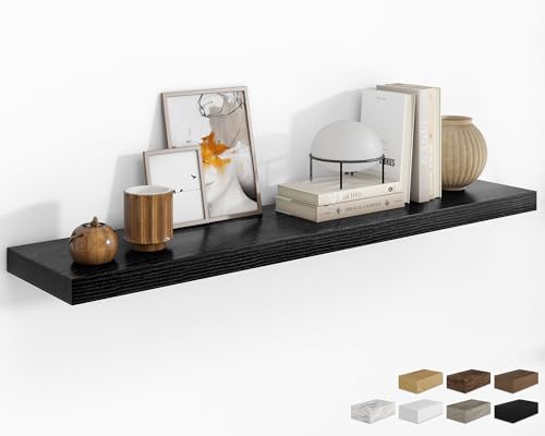 RICHFOCUS 55Inch Floating Shelves for Wall 1 Pack Shelves for