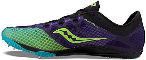 Amazon | Saucony Men's Endorphin Track Shoe, Purple/Citron/Black