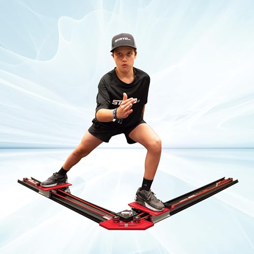 PowerSkater Plus+ Ice Hockey Training System with Resistance Bands and Crossunder Attachment for Off Season Skating Development and Strength Conditioning