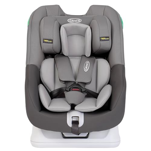 Graco Extend LX R129 Convertible Car Seat, Rearward Facing for Longer from Birth to Approx. 4 Years (40-105cm). Forward Facing from 15 Months to Approx. 4 Years (76-105cm), Frost Gray Fashion - Image 2