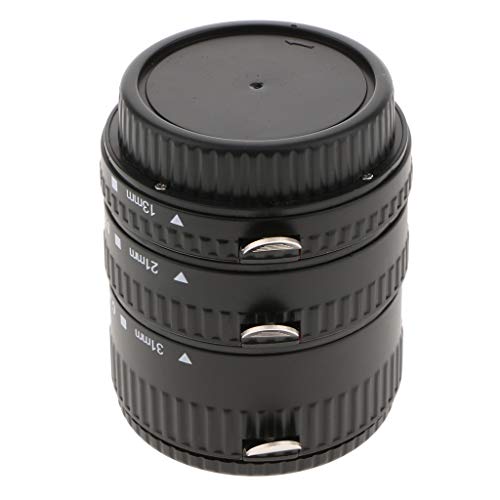 gazechimp Anel Adaptador De Lente Macro De Foco Automático Para Canon EOS EF EF-S 13mm 21mm 31mm Ver