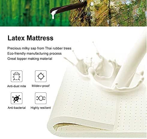 Ergonomic 7-Zone Memory Foam Mattress, Breathable Natural Latex, Ultimate Comfort & Support for Restful Sleep, Ideal for Back Pain Relief & All Sleep Positions