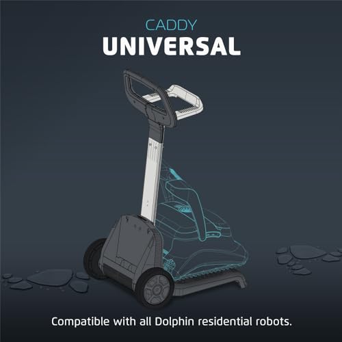 Dolphin Genuine Accessory — Universal Caddy for Any Robotic Pool Vacuum Cleaner — Easy to Transport and Store