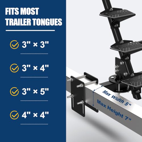 MILBOPAX 4-Step Boat Trailer Steps