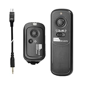 Pixel Kabellose Fernauslöser RW/DC2 Auslöser Fernbedienung Kompatibel mit Nikon Z5 Z6 Z6II Z7 Z7II D750 D780 D7500 D7200 D7000 D5600 D5500 D5300 D3300 D610 D600 D90 P7700 P7800 P950 wie Nikon MC-DC2