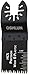Oshlun MMC-1010 1-1/3-Inch Precision Japan HCS Oscillating Tool Blade with Quick-Fit Arbor for Standard and Quick Change Tools, 10-Pack