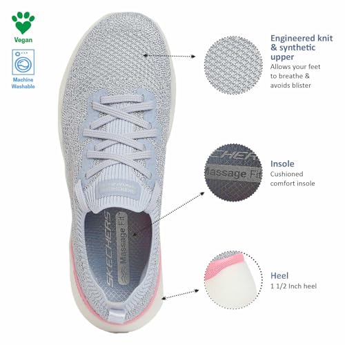 Image of Skechers Women Go Walk Massage Fit Upsurge Walking Shoes