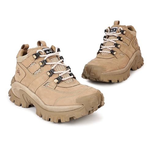 Image of Woodland Paris Khaki Boots - Premium Stylish Trendy Fashion Footwear, Comfortable & Durable Design, Perfect, Casual Outings, Office, Lightweight Shoes