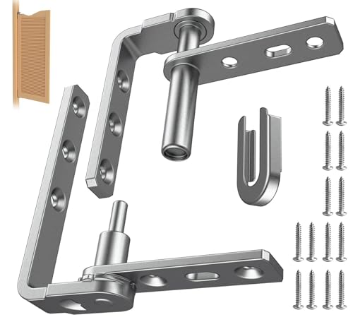 Dolenor MIN Heavy Duty Cafe Door Hinges,304 Stainless Steel Thick Hinges cover