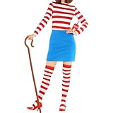 Morph Costume Geek, Déguisement Rouge Et Blanc, Costume Rayé,...