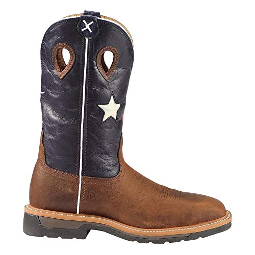 Image of Twisted X Men's 12 inch Pull on Steel Toe Western Work Boot