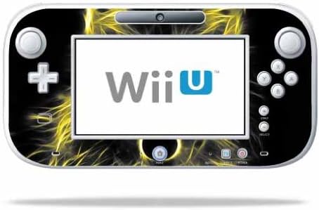 MightySkins Skin Compatible with Nintendo Wii U Gamepad Controller wrap Sticker Skins Neon Wolf