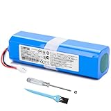 RDSJ 6800mAh Vacuum Battery Replacement for AIRROBO T10+ T10 Plus Robot, for Proscenic M7 M8 M6 Coredy L900 UONI S1 V980 Series Robot Vacuum Cleaner 14.4V 97.92Wh
