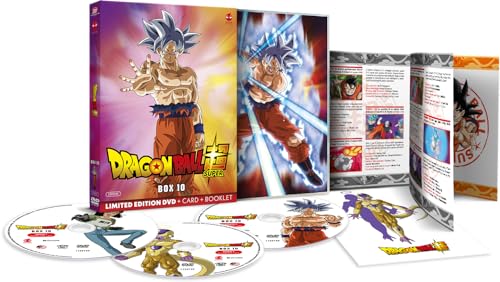 Edizione DVD Dragon Ball Super Box 10 (3 DVD + Card + Booklet)
