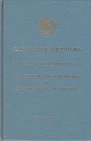 Register of Ancestors: The National Society of the Colonial Dames of America in the Commonwealth of Virginia B0014LESWU Book Cover