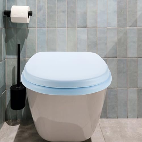 Tapa y espuma WC para asiento de inodoro duradero y fácil de limpiar TOYANDONA 7