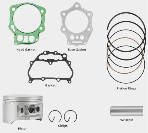 Kit de joint de segment de piston pour TRX500 Foreman de 2005 à 2011 - 2
