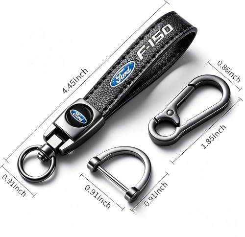 Image of Car Keychain Key Ring Accessories black