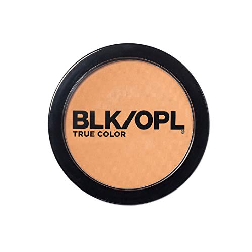 BLK/OPL Oil Absorbing Pressed Powder, True Color - Weightless, Buildable & Blendable Compact Press Powder Makeup for Face Smooths Out Blemishes, Pores or Uneven Skin Tones - Caramel Crush