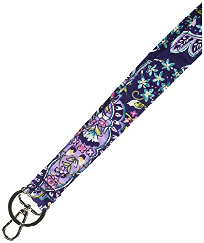 Vera Bradley Women's Cotton Wide Lanyard, French Paisley, One Size #TOP1