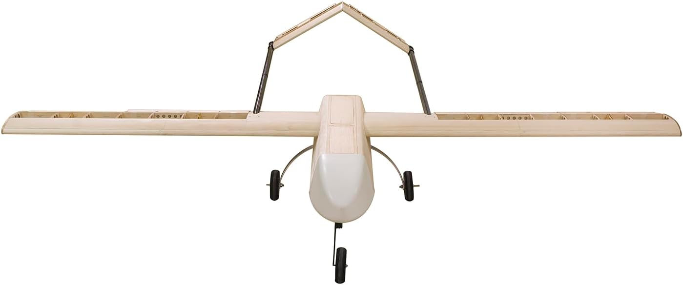 Balsa Wood Laser Cut Plane 2.1M RQ-7 Shadow by DW Hobby for Adults (S1204B)