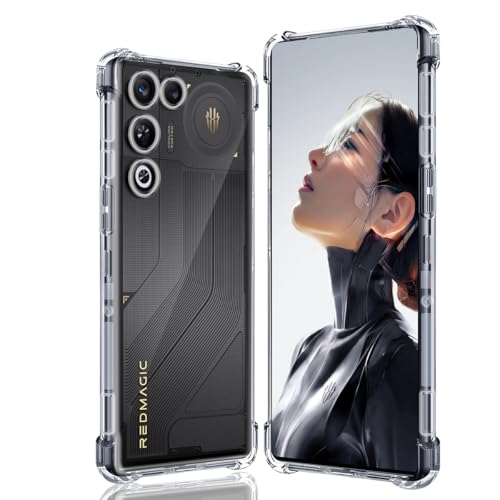 �Ή� REDMAGIC 11 Air �P�[�X �\�t�g �N���A TPU �J�o�[ �y�ČRMIL�K�i�z ���b�h�}�W�b�N11air �p �J�o�[ �ی�P�[�X �_�炩��TPU ���^ �ϏՌ� PC�w�� �����h�~ �l������~ �r�M�� ���� �ω��� �����Y�ی� ���C�����X