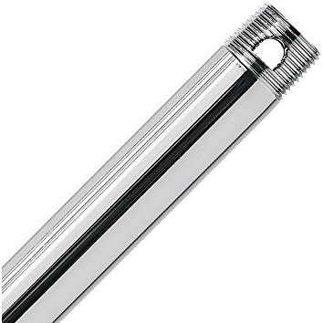 Monte Carlo DR48CH Ceiling Fan Downrod, 48", Chrome