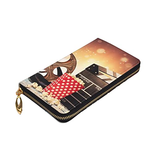 Portefeuille pop-corn cuir femme grand compagnon pour vos sorties ciné