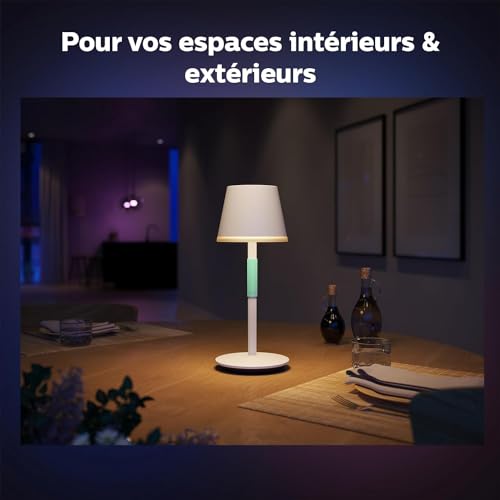 Lampe connectée HUE W&C GO - vue 3