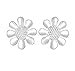 Produktbild Tuscany Silver Ohrstecker Sterling Silber 15mm Daisy