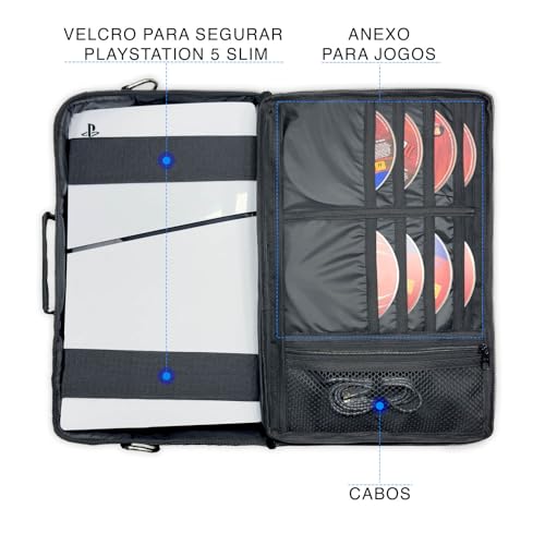 Bolsa Ps5 Slim Mochila Transporte Playstation 5 Slim Bag