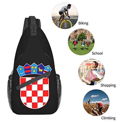 Mochila cruzada de moda estilo unisex miniatura 7