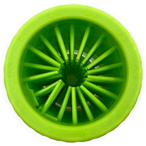 Lava Patas de Silicone Para Cães e Gatos VERDE tamanho M CBRN20713