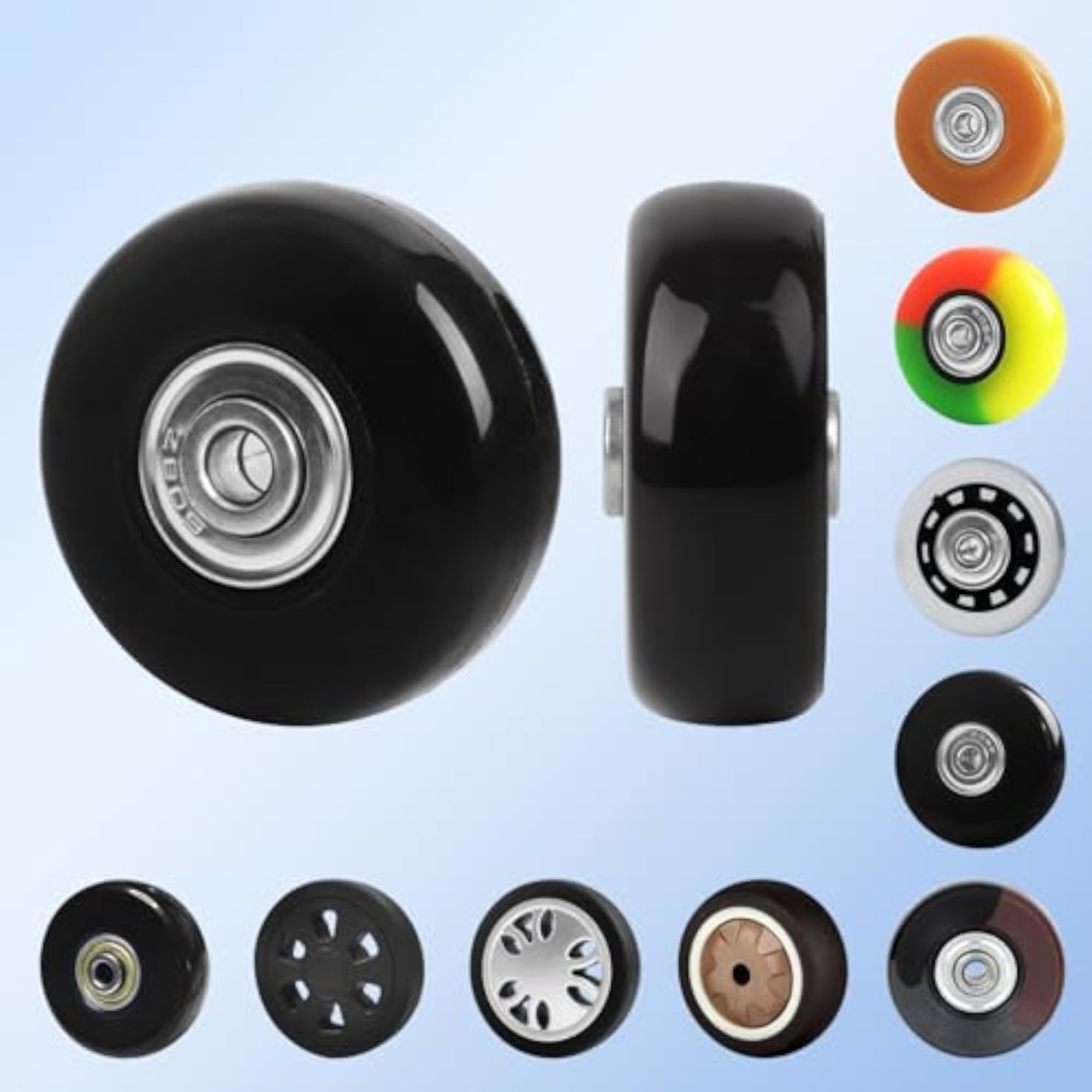 Luggage Wheels Replacement Kit, 4PC Set