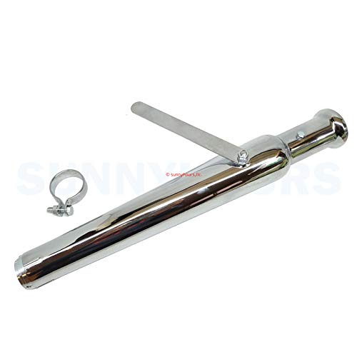 1-3/4インチ 汎用 トランペットマフラー ストレート 1-3/4インチ 汎用 トランペットマフラー ストレート