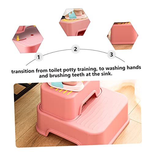 Tabouret de toilette enfant antidérapant VICASKY pour salle de bain