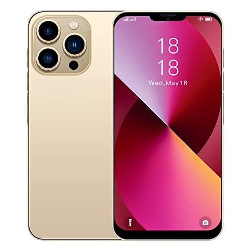 Unlocked Smartphone 6.7inch Cell Phone IP14pro 2+16GB HD Full Screen Straight Talk Phone Dual Sim Unlocked Android Phones Boost Mobile Phone (Gold)