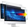 Blue Light Screen Protector for 23-24 Inch LED PC Monitor, Scratch-Resistant Computer Screen Blue Light Blocker, Filter - 2 Pack (W 21.3 x H 13.4)
