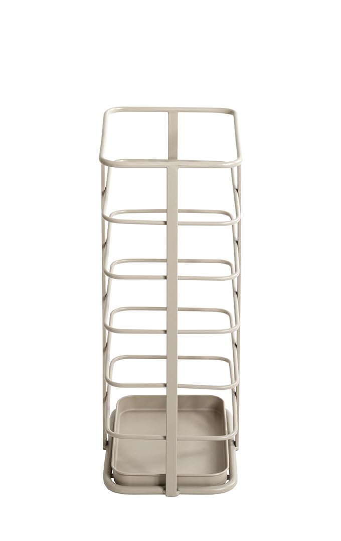 HAKU Portaombrelli grigio cashmere, metallo - Dim. L 28 cm x A 50 cm x P 20 cm, Stile Moderno