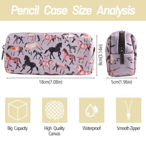 LParkin Horse Large Capacity Pencil Case - Image 2