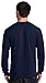 Gildan Men's Ultra Cotton Long Sleeves Pocket T-Shirt_Navy_M