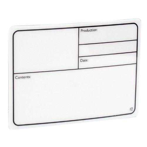 Adam Hall 88001 Tour Label selbstklebend weiß 177 x 127 mm Beschriftungsschild